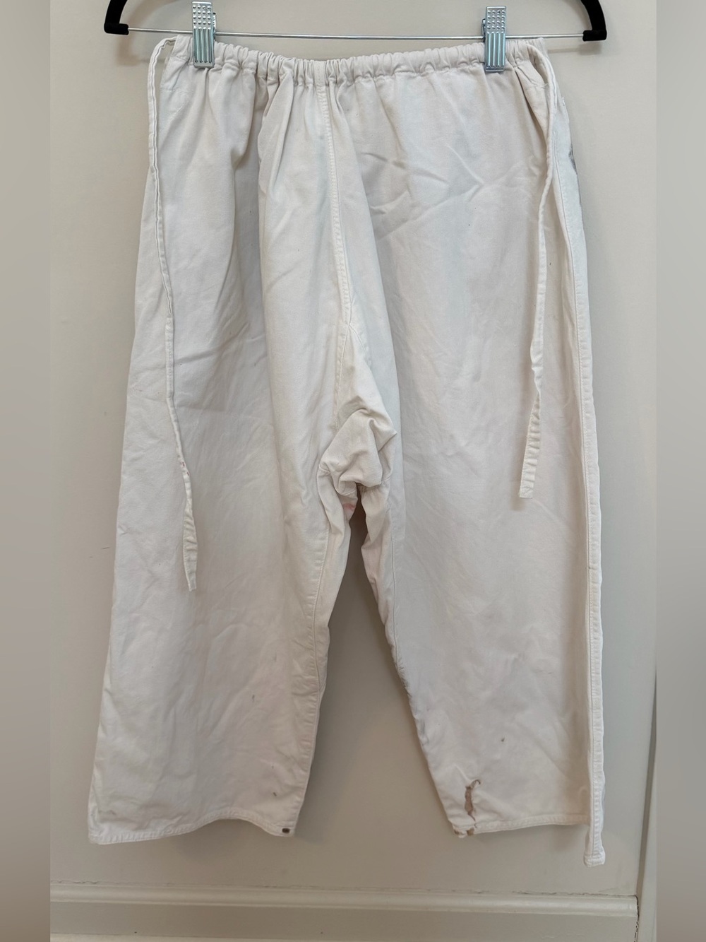 Suidobashi Shokai Martial Arts Pants with Spray Painted Graphics Made in Japan - Picture 5 of 9